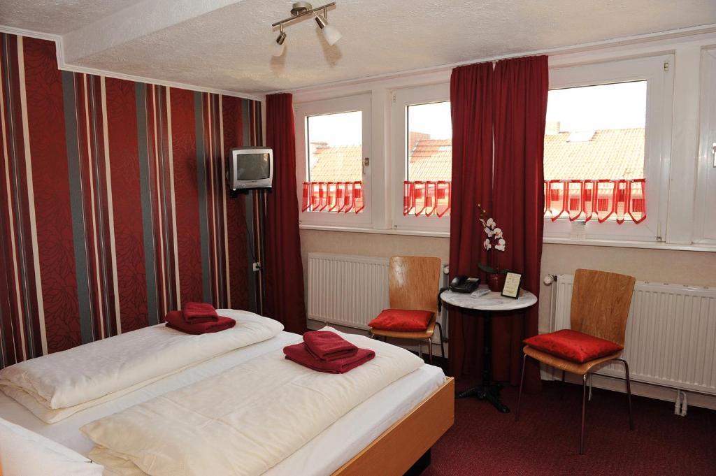 Hotel-Pension Haus Neustadt Bremen Oda fotoğraf